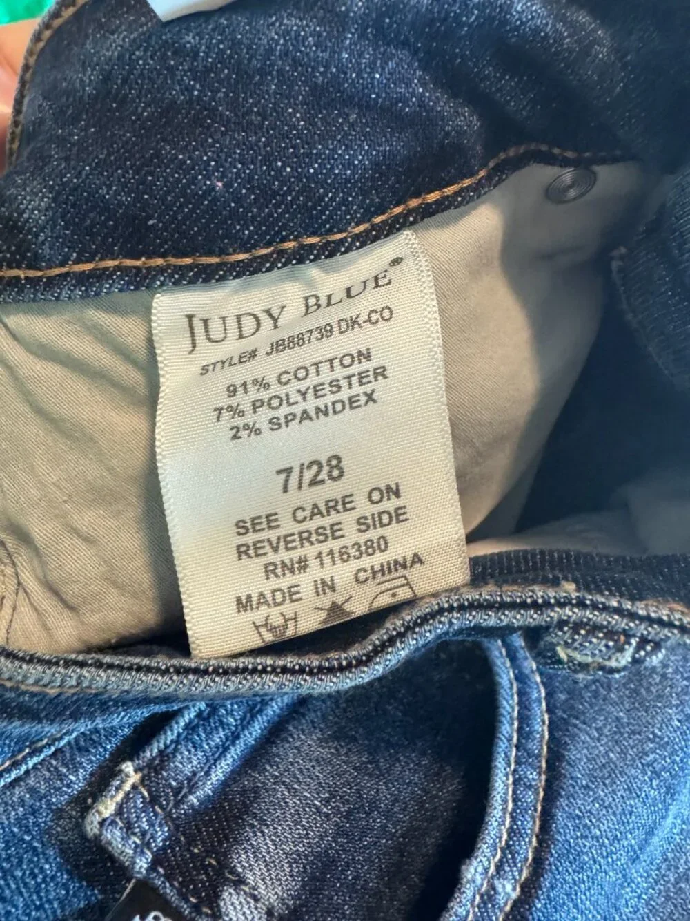 Judy Blue brand judy